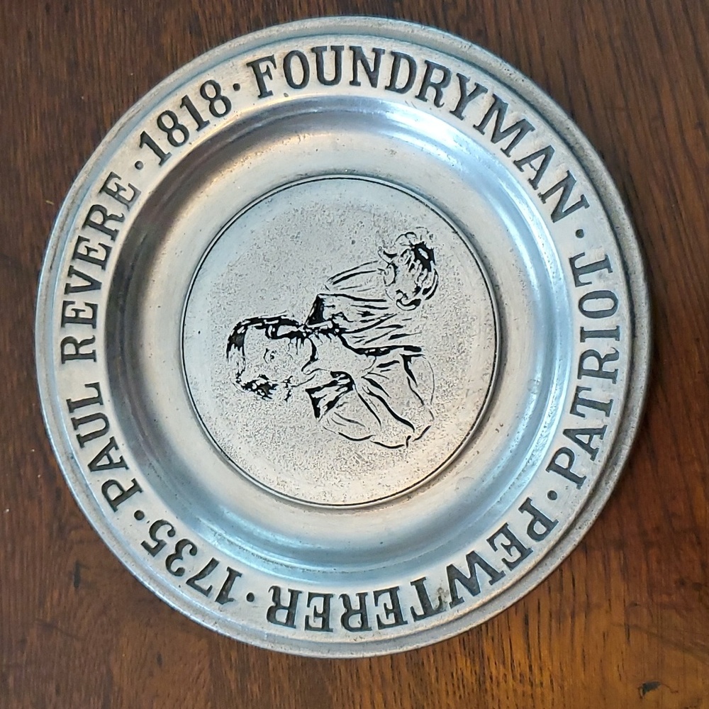 Vintage Wilton Pewter Accent Plate